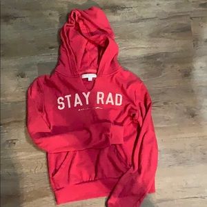 Red Spiritual Gangster hoodie